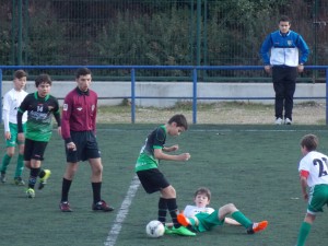 Foto del partido de liga EDM Alevín B - AFE B