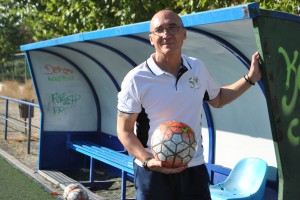 Manuel Rodríguez, entrenador del Juvenil A