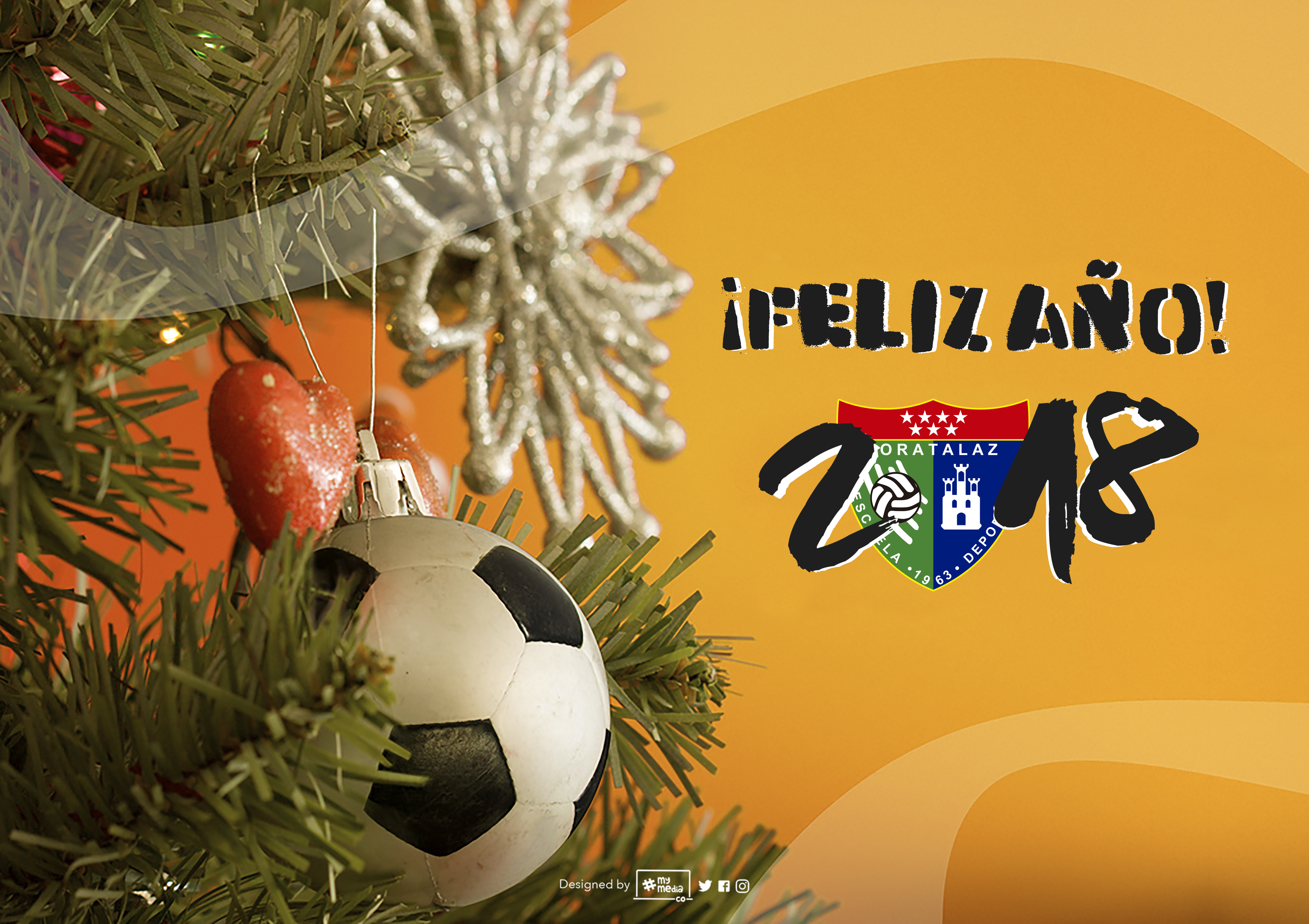 ¡La Escuela Deportiva Moratalaz os desea un Feliz 2018!