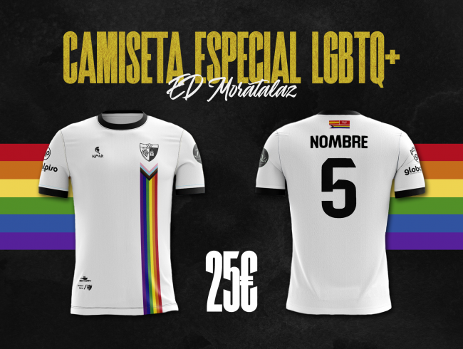 Camiseta especial LGBTQ+ ED Moratalaz