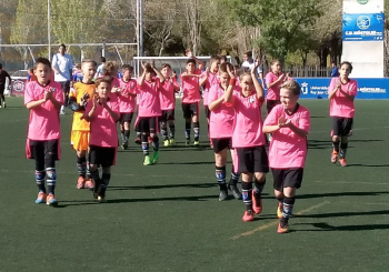 Crónica del partido amistoso CD Móstoles URJC E 3-5 Alevín C