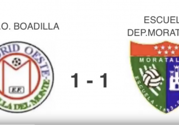 Vídeoresumen | EFMO Boadilla 1-1 Juvenil A