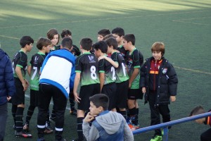 Foto del partido de liga EDM Alevín A - Carabanchel A