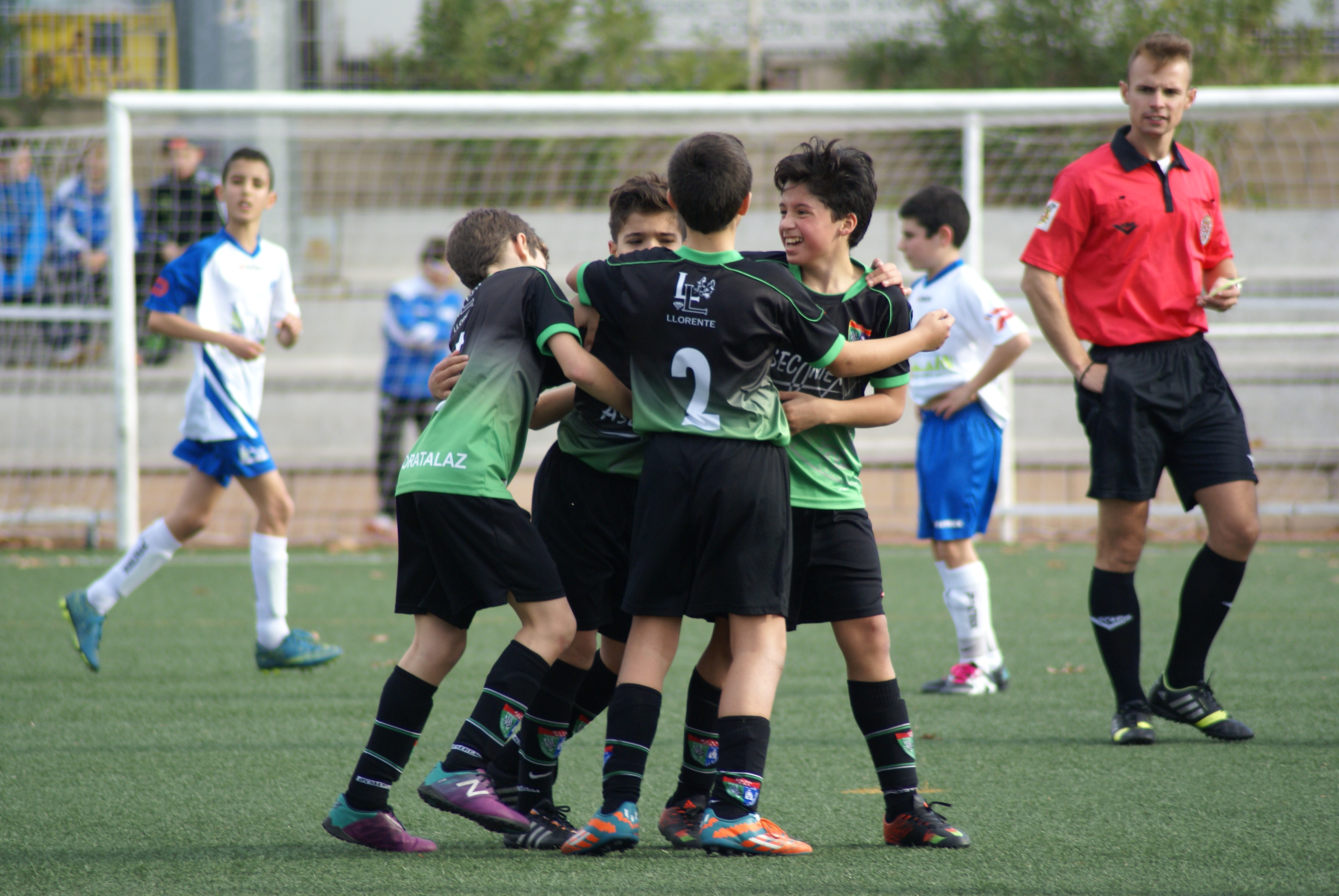 Fotos del partido de liga UD La Poveda A 0 – 5 EDM Alevín A