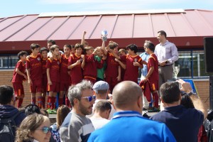 -alevín A en el torneo Juanito