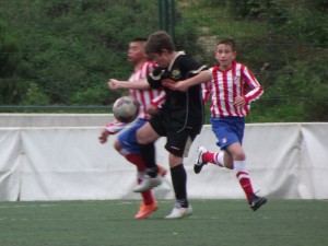 El Alevín A de la EDM derrotó al Atlético Madrileño B por 1-0