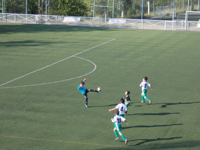 Foto del partido de liga AFE B - EDM Alevín B