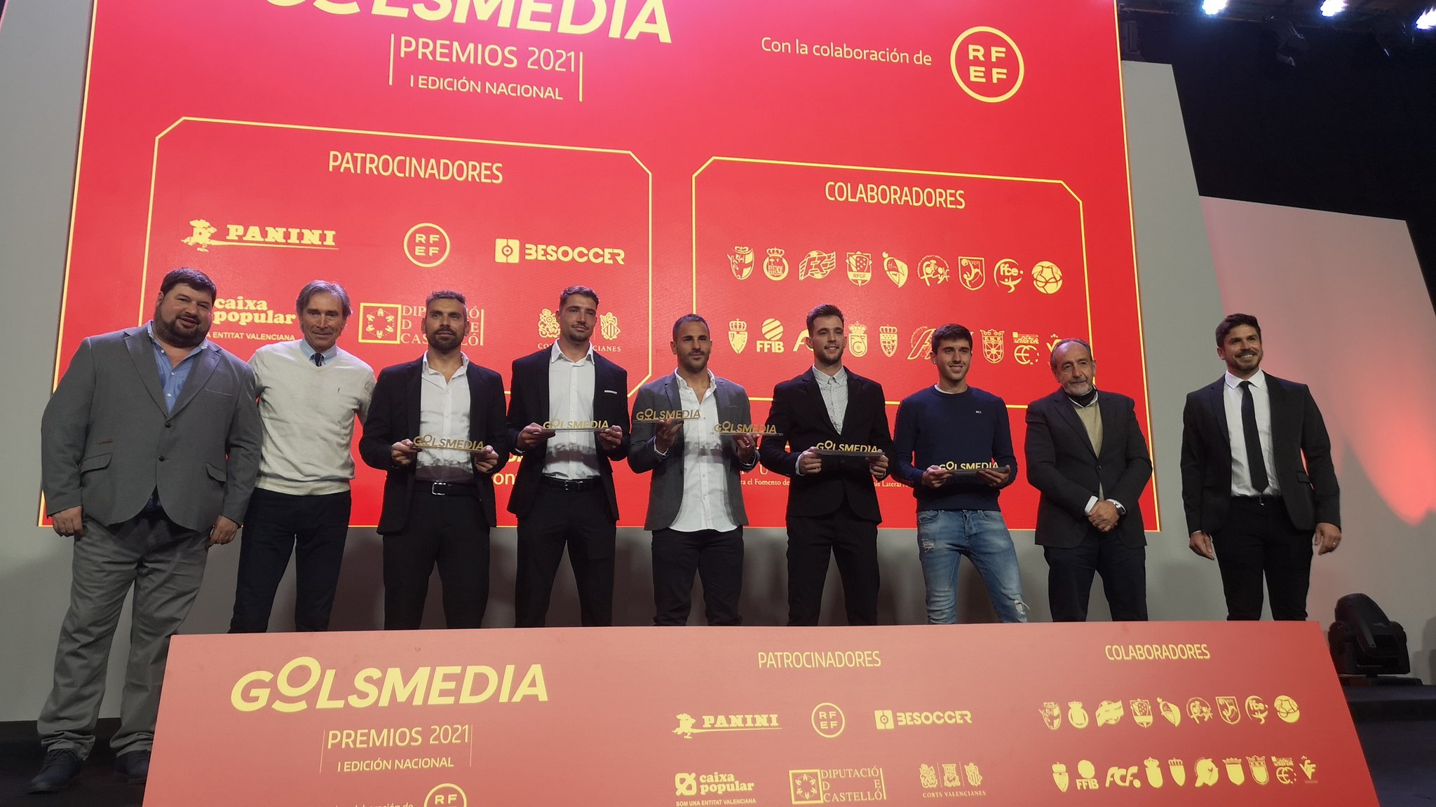 Premios Golsmedia | Yayo recibe el galardón al mejor portero de Tercera División