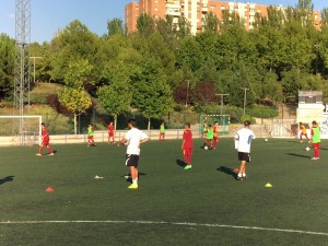 Presentación en el campo de la Dehesa del Cadete B