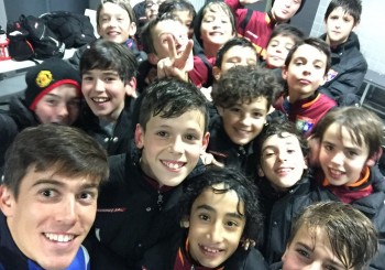 Crónica y fotos del partido amistoso Real Madrid B 3 – 2 Alevín A