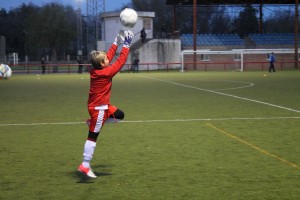 Porteros en el centro de tecnificaión
