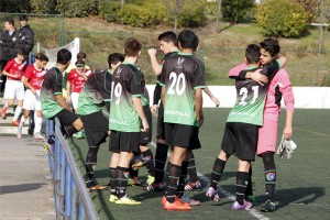 Fotos del partido de liga EDM CAdete A - El Bercial A