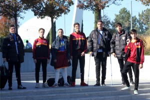 Fotos del partido de liga Real Madrid B - EDM Cadete B