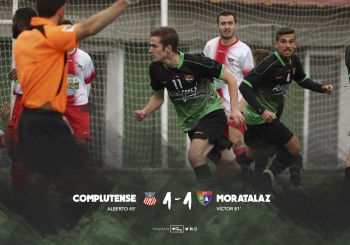 Crónica, vídeo resumen y fotos del partido AD Complutense 1 – 1 Primer Equipo