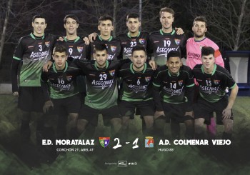 Crónica y fotos del partido Primer Equipo 2-1 AD Colmenar Viejo A