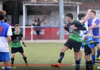 Crónica y vídeo resumen del partido Aravaca CF A 2-2 Cadete A