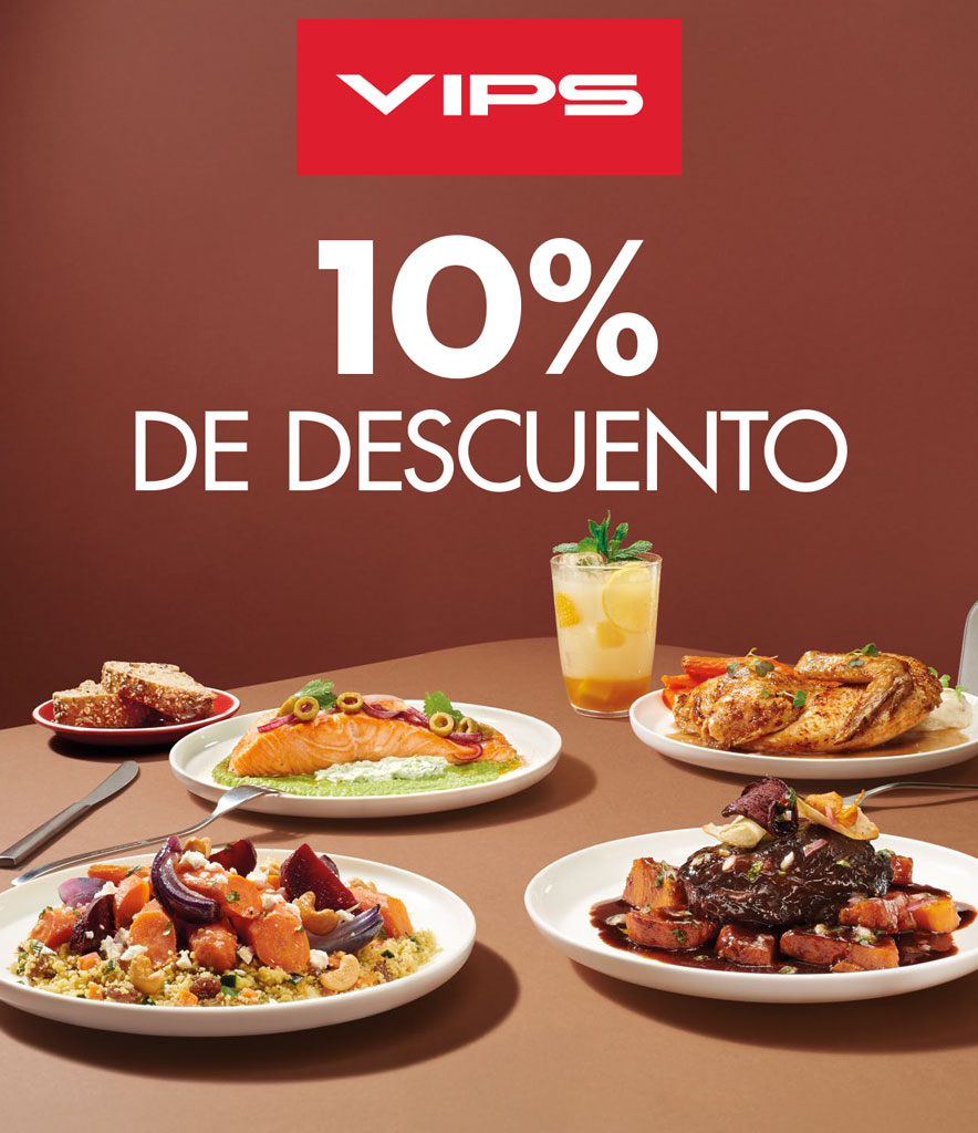VIPS 10% Descuento EDMoratalaz