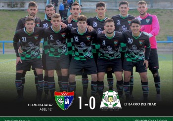 Fotogalería y goles del partido entre el Primer Equipo y EF Barrio del Pilar
