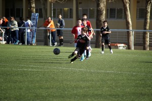 Clara victoria del EDM Alevín C ante el Adepo Palomeras C