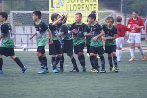 Alevín A contra un equipo tailandés
