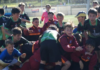 Fotos de la actuación del Alevín A en el torneo Real Sitio Cup