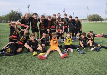 El Infantil F arrasa en la segunda jornada con un contundente 8-0