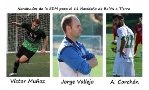 Nominados balón a tierra