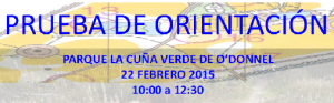Prueba de orientación en la cuña Verde